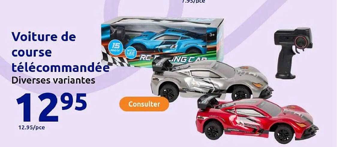 Voiture de course télécommandée