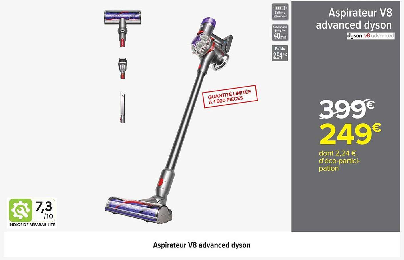 Aspirateur V8 advanced dyson