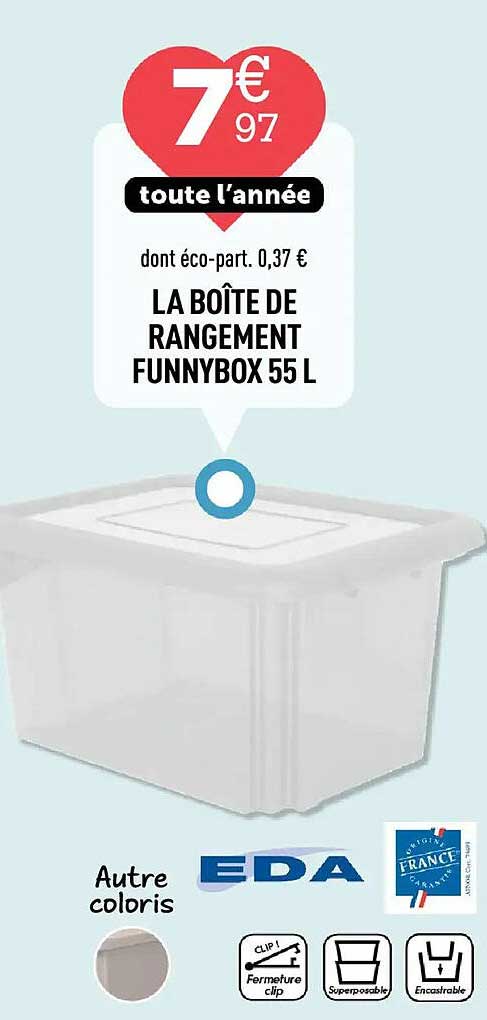 Boîte De Rangement Gregory Alpaca 50L – étanche IP65, Couvercle Polycarbonate, Empilable – Pour Camping Et Outdoor
